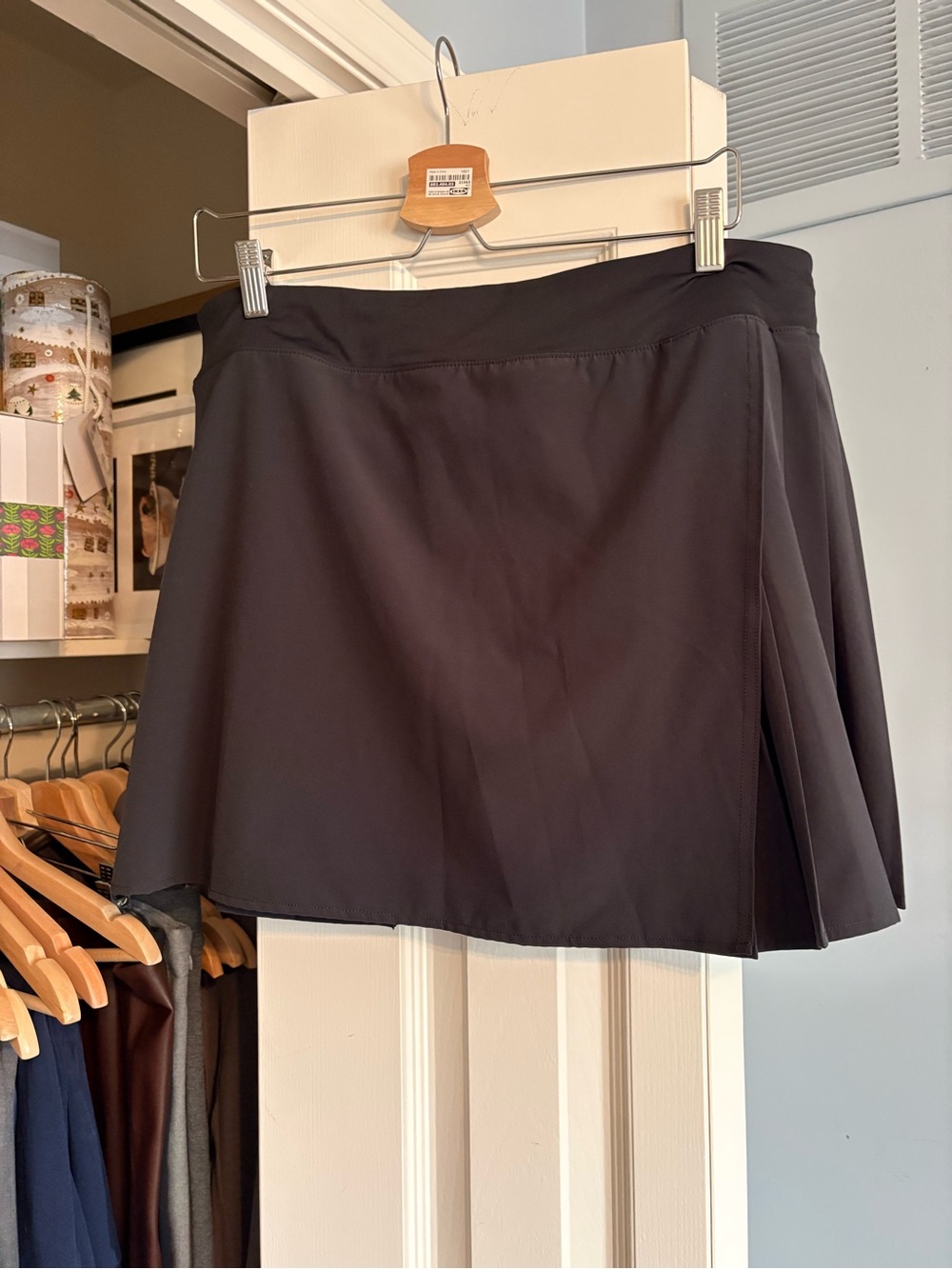 Women's Lole Black Athletic Skort with Pleats